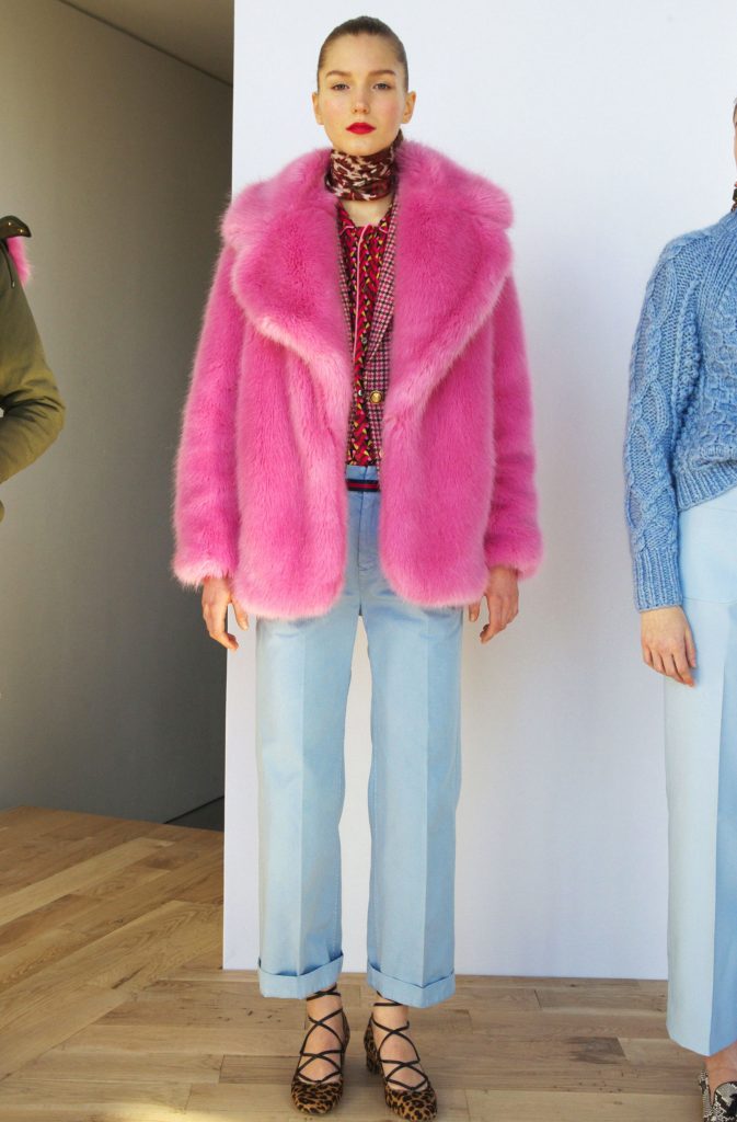 The Changing Of The Seasons - JCrew - Pink Faux Fur