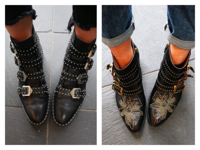 asos asher leather studded ankle boots