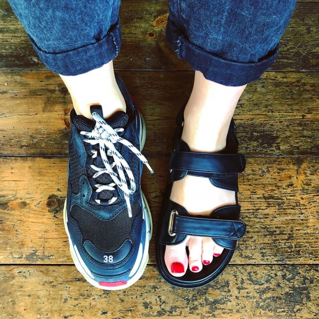 asos balenciaga trainers