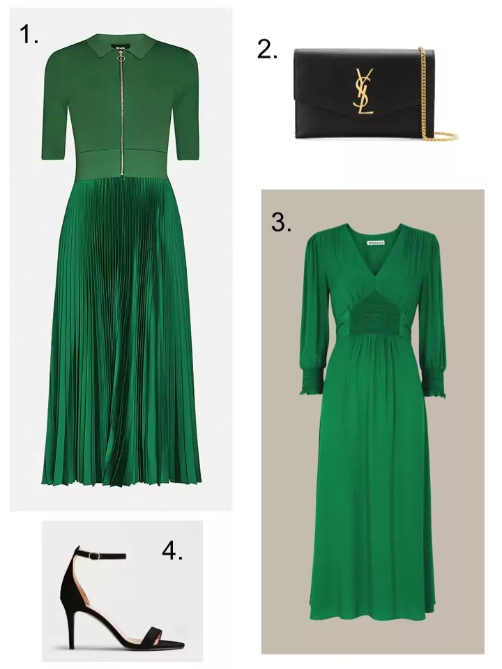 green dress smart 