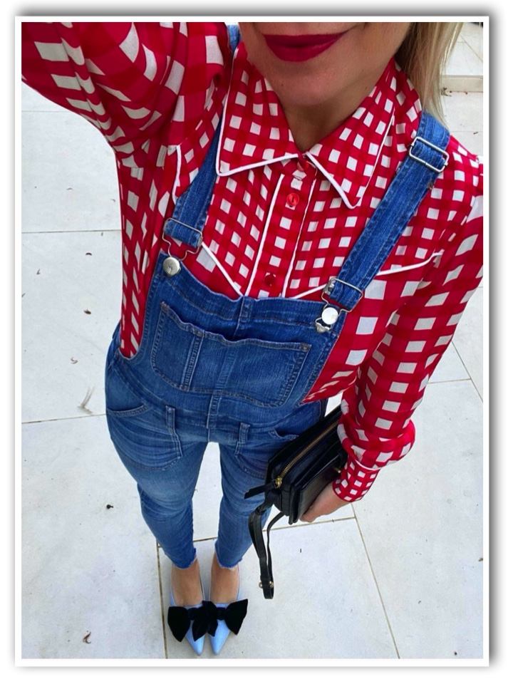TheFashio_Lift in Madewell Dungarees 
