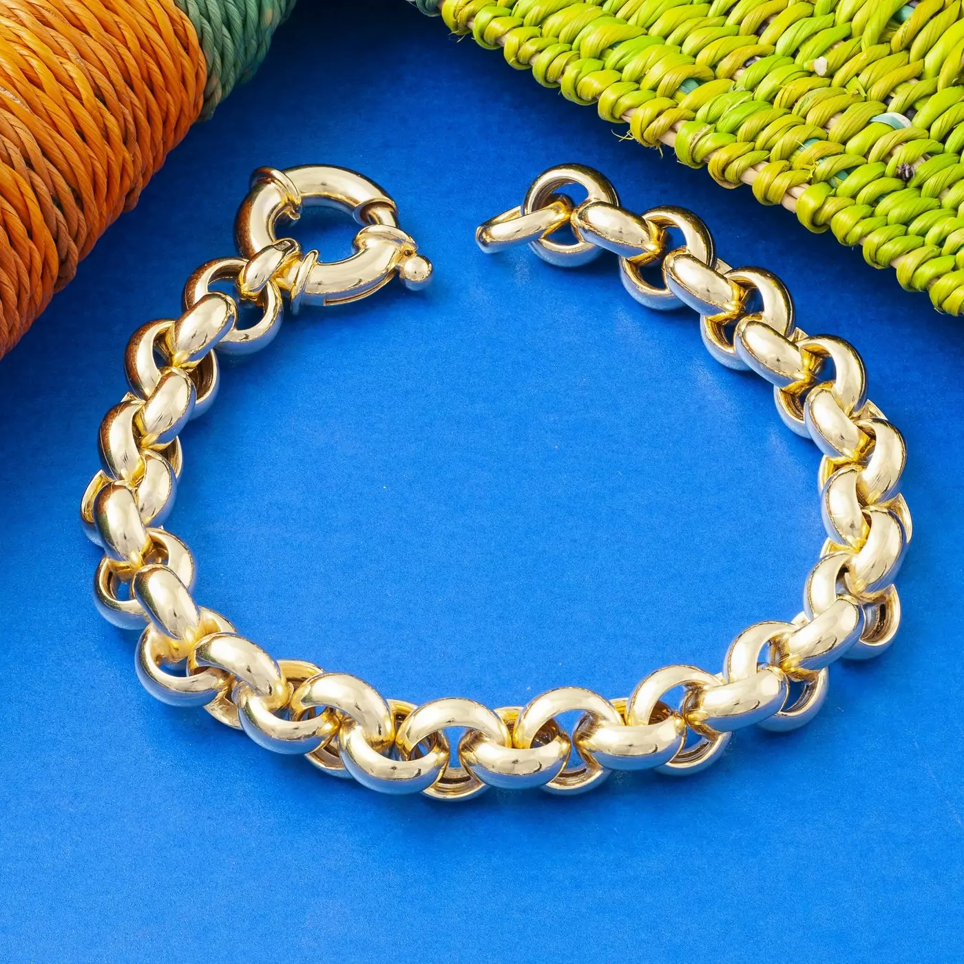 Loel Chunky Gold Bracelet 