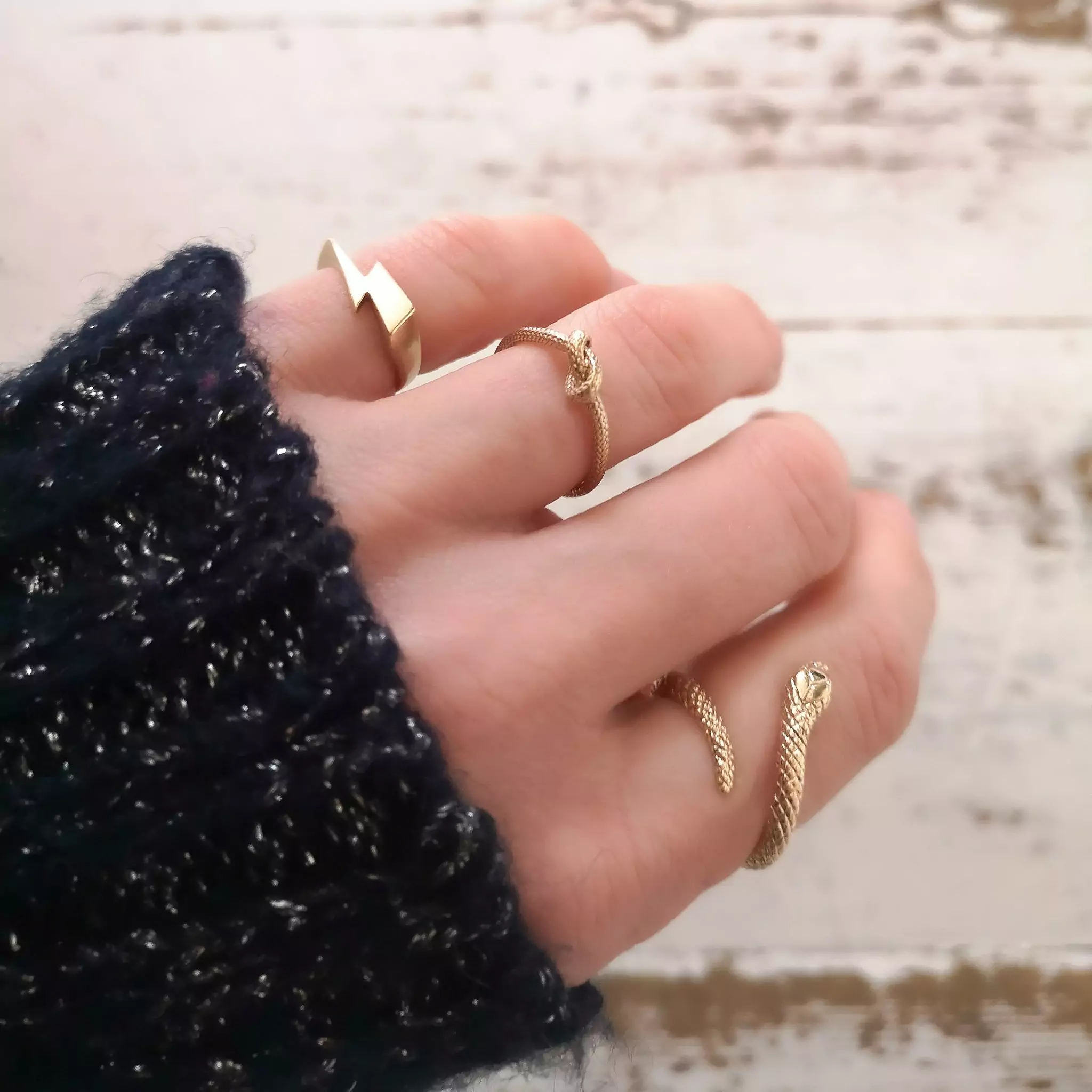 Louise wade gold rings 