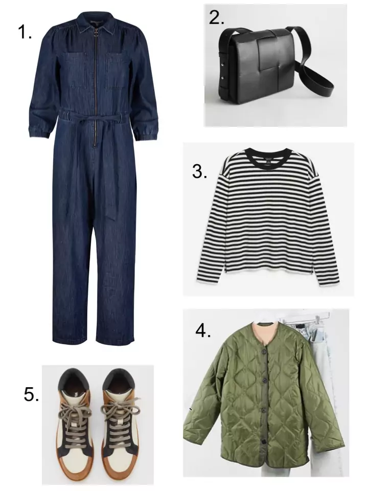 Stripe Jumper and Jumpsuit