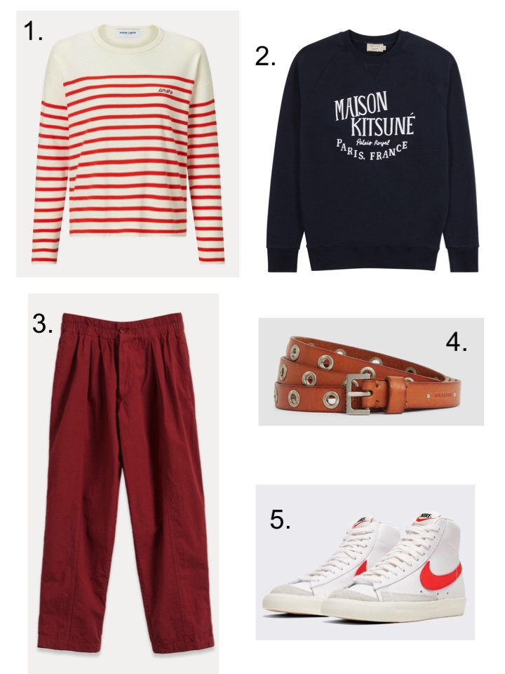 six spring outfit ideas for May 