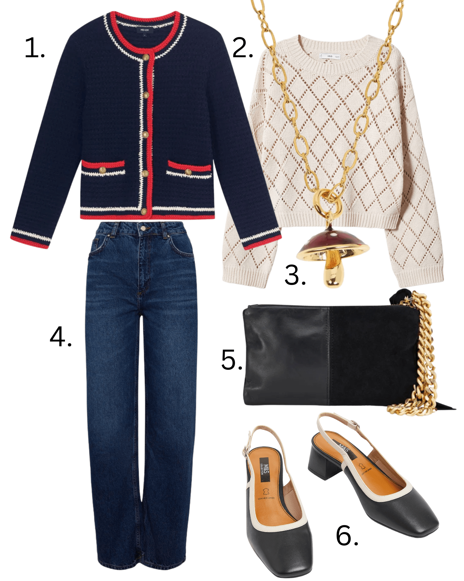 What to wear with your wide leg jeans (or flares)