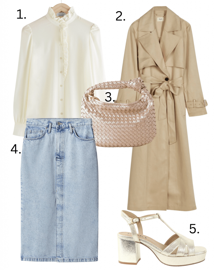 7 ways to wear your denim midi skirt - Wears My Money