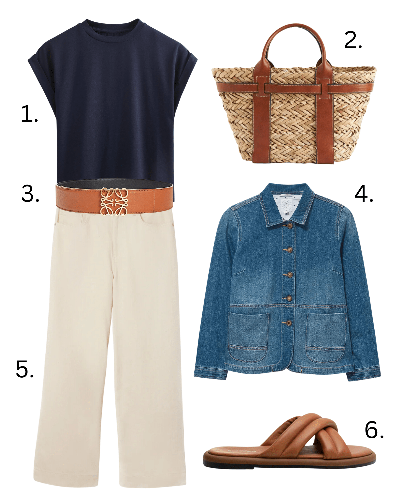Six outfit ideas for right now