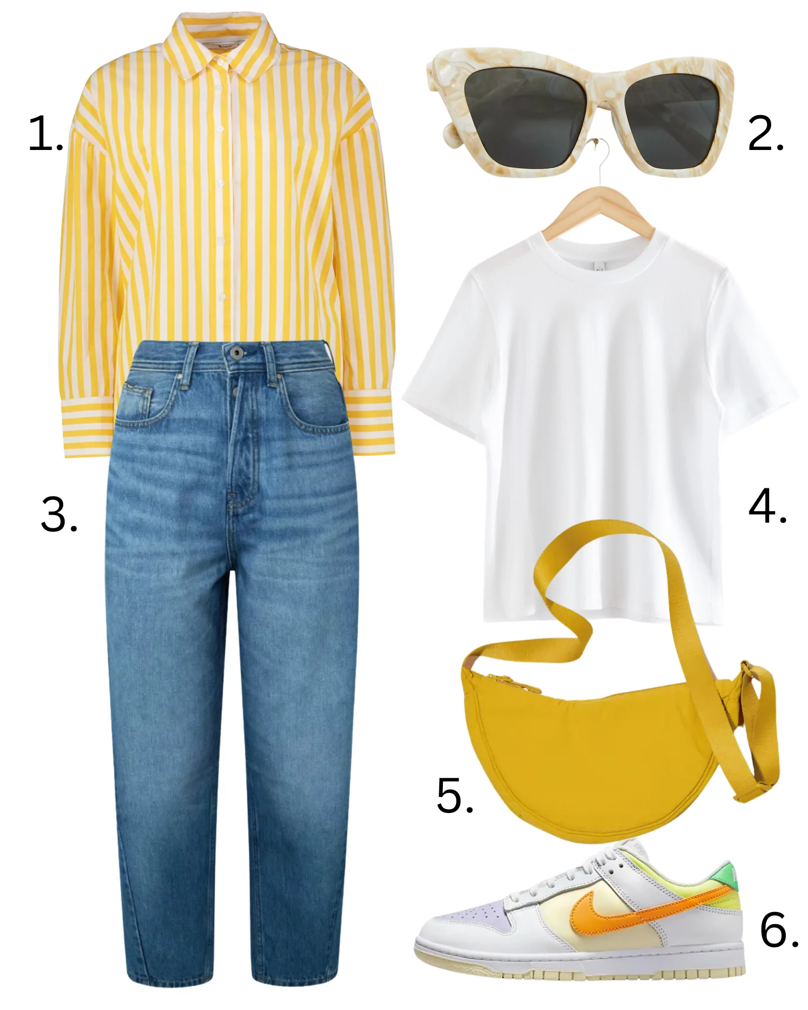 Six outfit ideas for right now