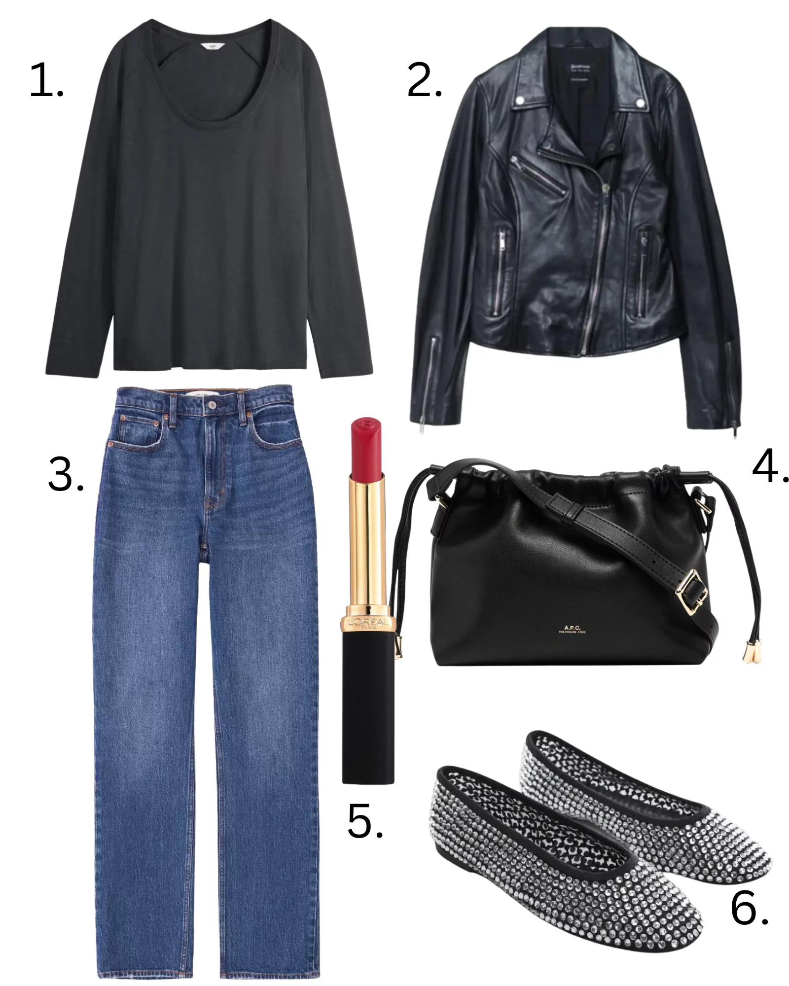 Six outfit ideas for right now
