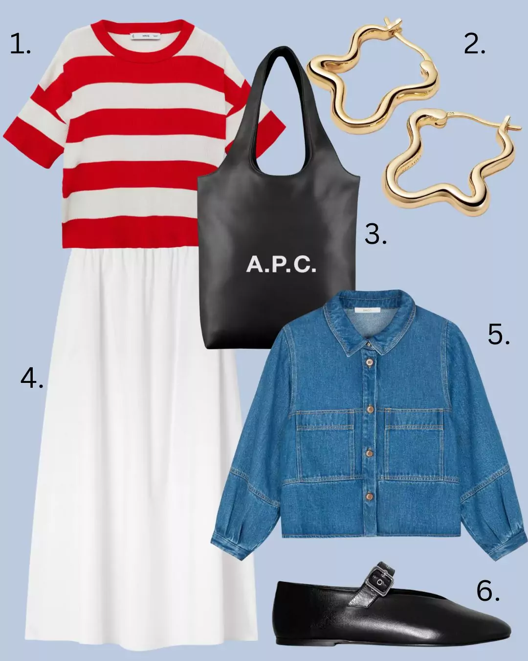 6 ways to style your midi skirt
