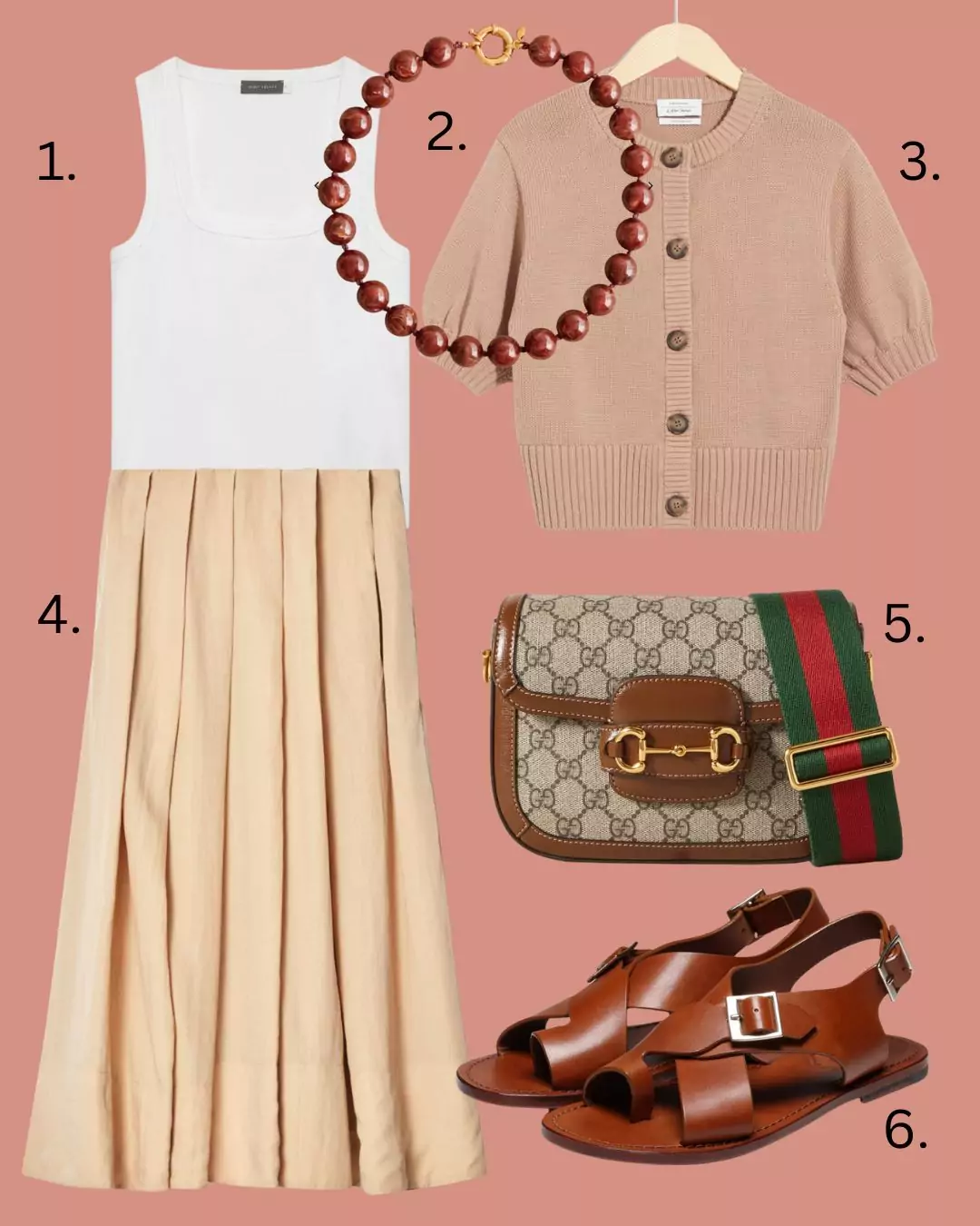 6 ways to style your midi skirt