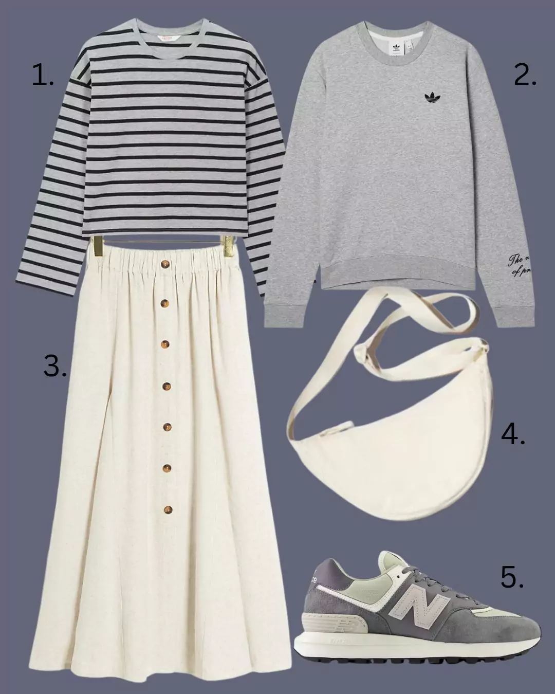 6 ways to style your midi skirt