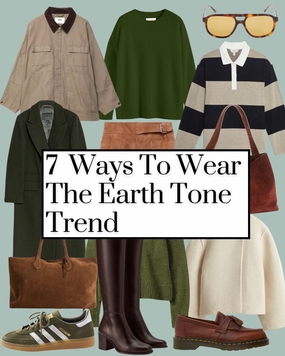 Seven Ways To Wear The Earth Tone Trend WearsMyMoney Seven Ways To Wear The Earth Tone Trend WearsMyMoney