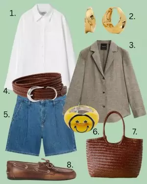 7 ways to style a white shirt